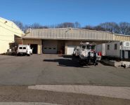 Entrance to Maintenance and Fabrication Facilities