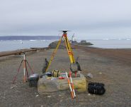 RTK GPS base station used to control the survey horizontally and vertically. Pier Inspection Fig. 2